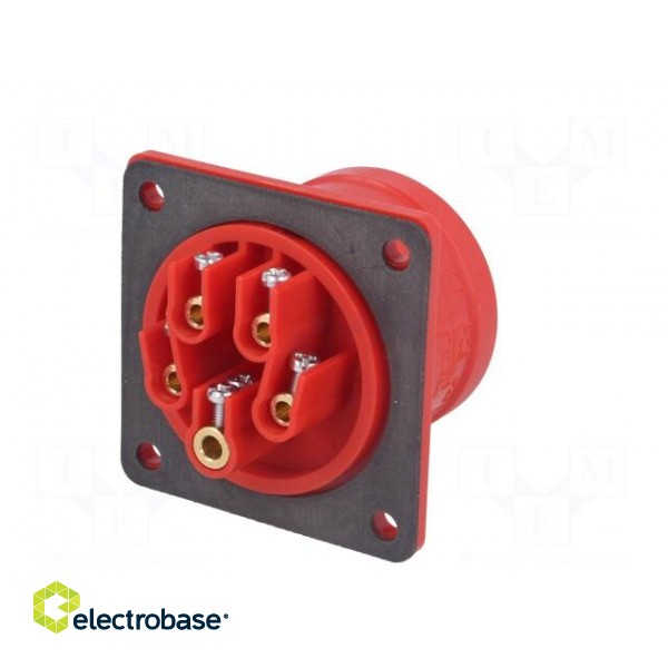 Connector: AC supply 3-phase | socket | male | 16A | 400VAC | IEC 60309 image 6