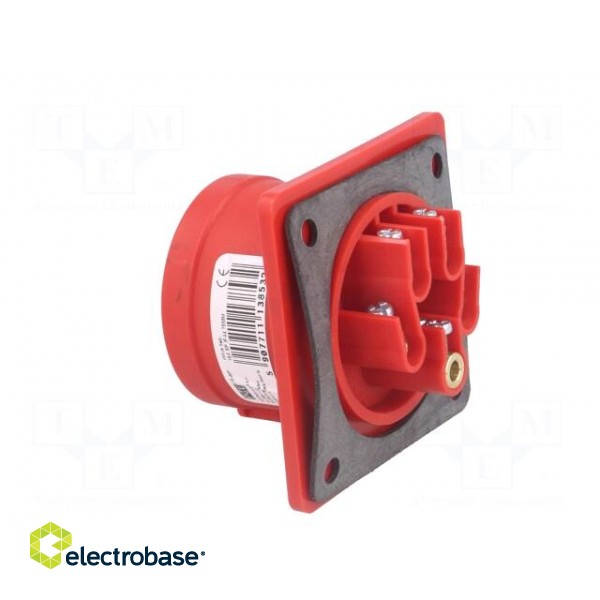 Connector: AC supply 3-phase | socket | male | 16A | 400VAC | IEC 60309 paveikslėlis 4