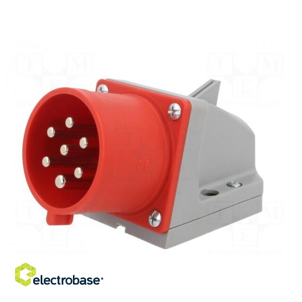Connector: AC supply 3-phase | socket | male | 32A | 400VAC | IEC 60309 image 2