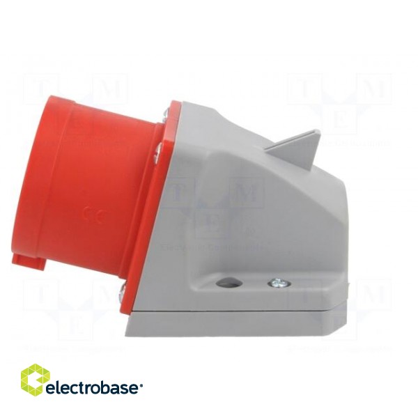 Connector: AC supply 3-phase | socket | male | 32A | 400VAC | IEC 60309 image 3