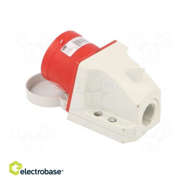 Connector: AC supply 3-phase | socket | male | 32A | 400VAC | IEC 60309 фото 4