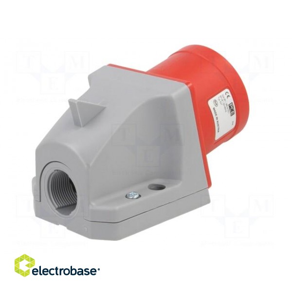 Connector: AC supply 3-phase | socket | male | 32A | 400VAC | IEC 60309 image 6