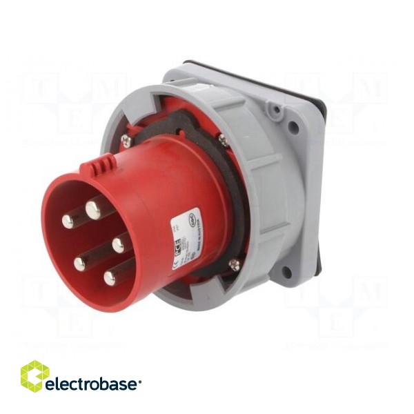 Connector: AC supply 3-phase | socket | male | 63A | 400VAC | IEC 60309 paveikslėlis 2