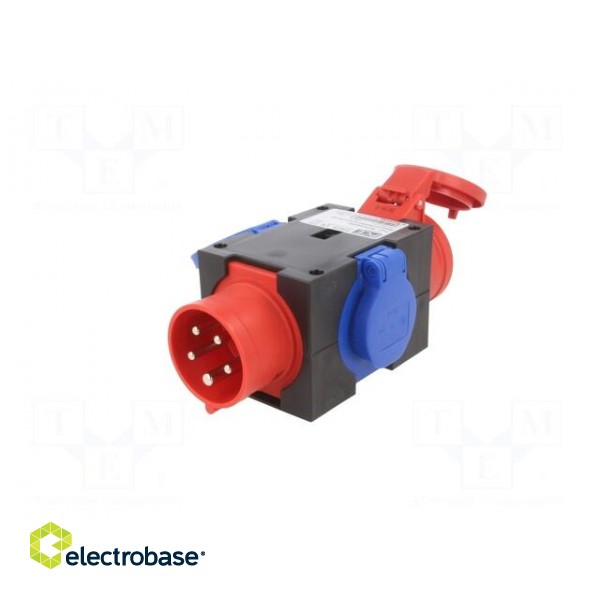 Connector: AC supply 3-phase | splitter | 16A | 400VAC | IEC 60309 image 6