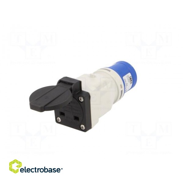 Connector: AC supply | adapter | male/female | 16A | 230VAC | IEC 60309 фото 6