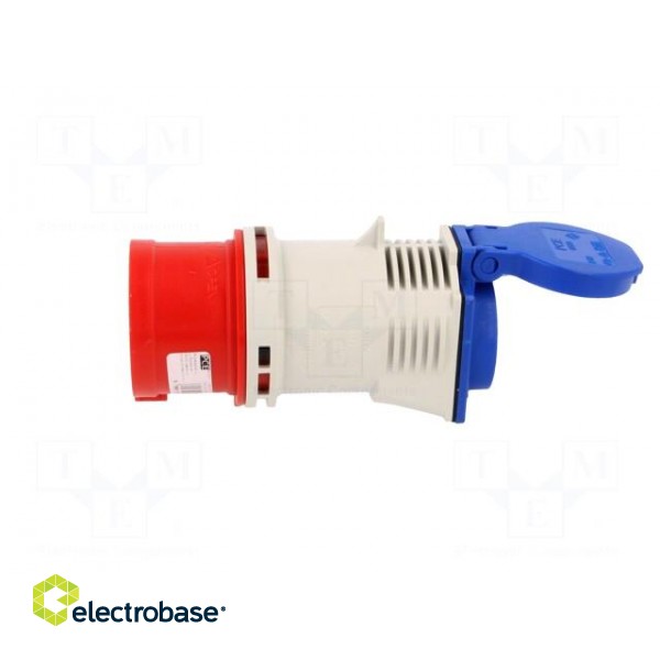 Connector: AC supply | adapter | male/female | 16A | 230VAC | IEC 60309 фото 3