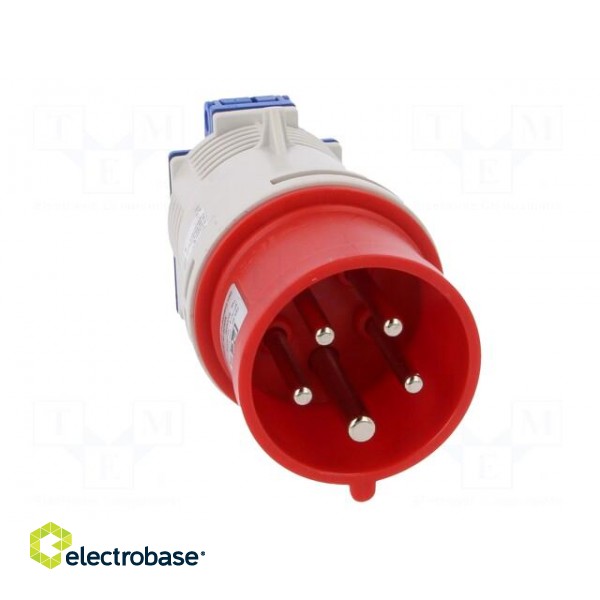 Connector: AC supply | male/female | 16A | 400/230VAC | IP44 | straight image 9