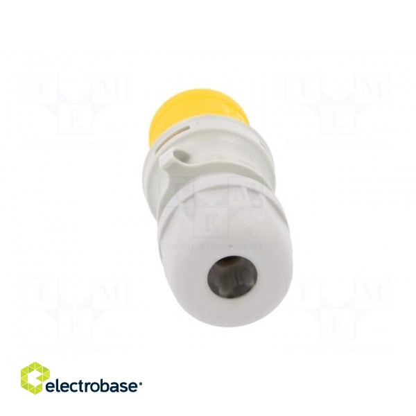 Connector: AC supply | plug | male | 16A | 110VAC | IP44 | Layout: 2P+PE image 5
