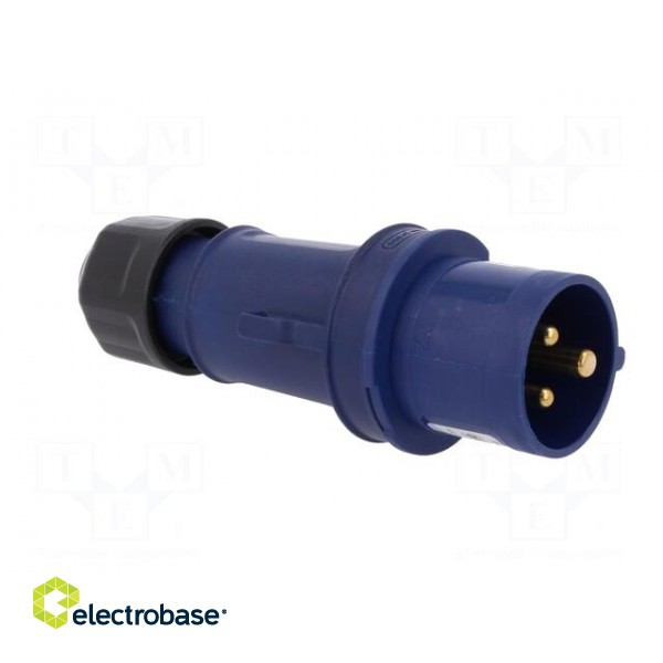 Connector: AC supply 3-phase | plug | male | 16A | 380/415VAC | IP44 image 8
