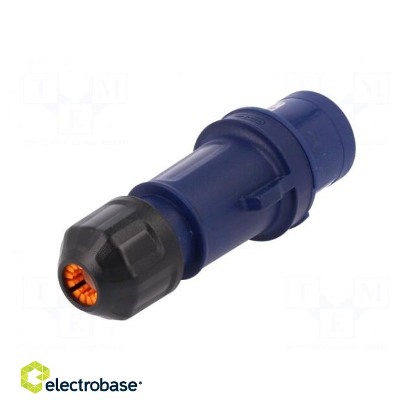 Connector: AC supply 3-phase | plug | male | 16A | 380/415VAC | IP44 image 6