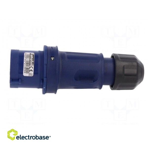 Connector: AC supply 3-phase | plug | male | 16A | 380/415VAC | IP44 image 3