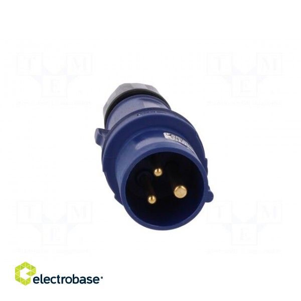 Connector: AC supply 3-phase | plug | male | 16A | 380/415VAC | IP44 image 9