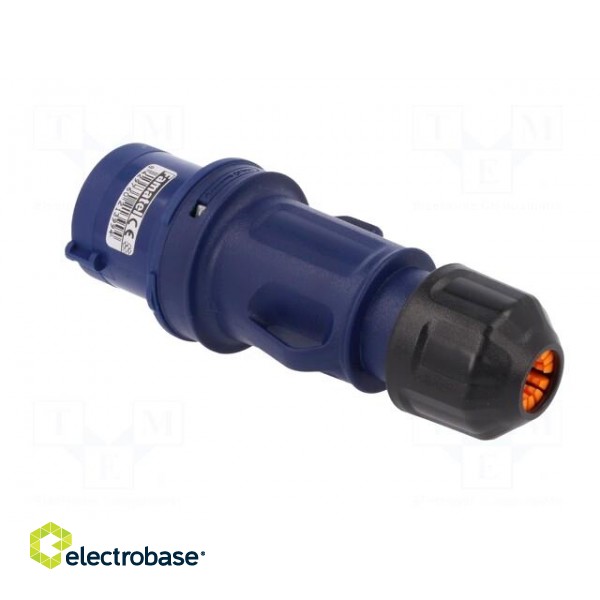 Connector: AC supply 3-phase | plug | male | 16A | 380/415VAC | IP44 image 4