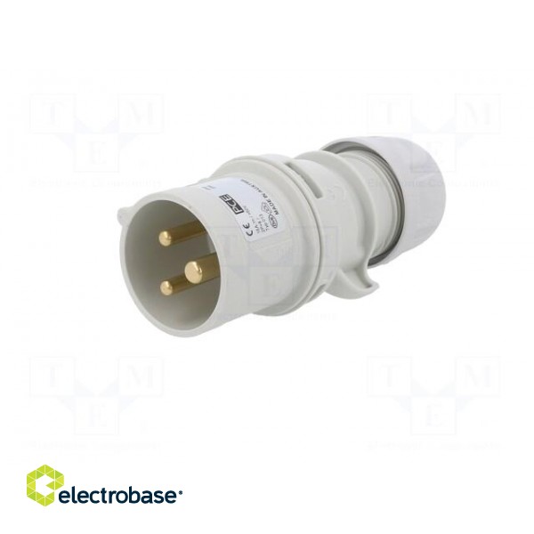 Connector: AC supply | plug | male | 16A | 50VAC | IEC 60309 | IP44 | PIN: 3 image 2
