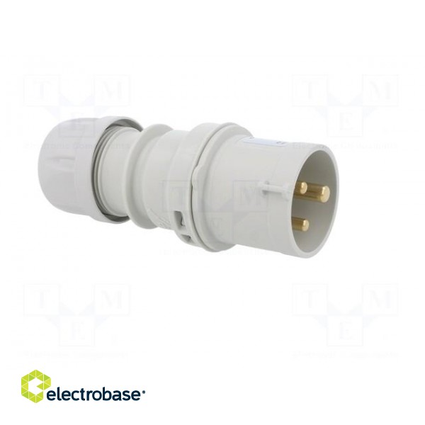 Connector: AC supply | plug | male | 16A | 50VAC | IEC 60309 | IP44 | PIN: 3 image 8