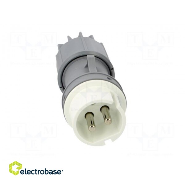 Connector: AC supply | plug | male | 32A | IEC 60309 | IP44 | PIN: 2 image 2