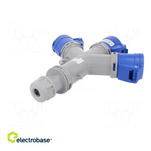 Connector: AC supply | socket | female | 16A | 230VAC | IEC 60309 | IP44 image 6