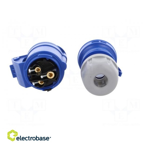 Connector: AC supply | socket | female | 16A | 230VAC | IEC 60309 | IP44 image 6