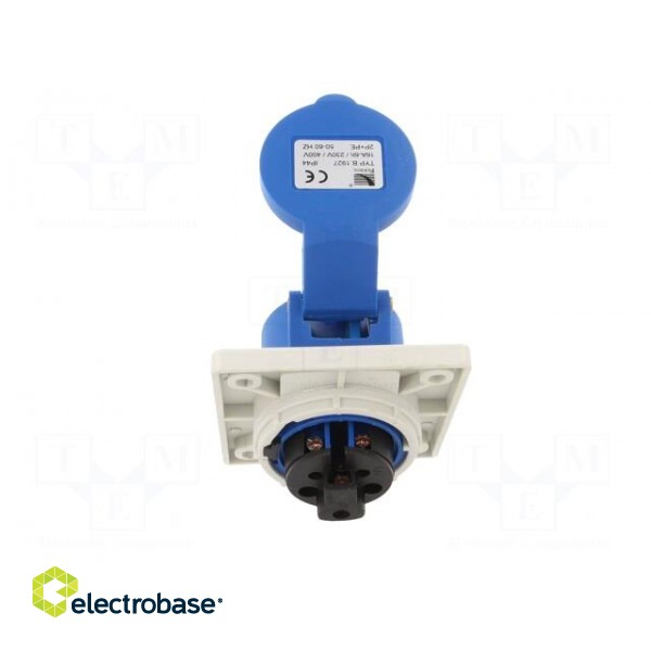 Connector: AC supply | socket | female | 16A | 400VAC | IEC 60309 | IP44 фото 5
