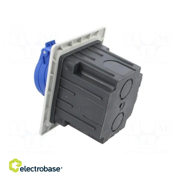 Connector: AC supply | socket | female | 16A | 400VAC | IP44,IP54 | PIN: 3 фото 4