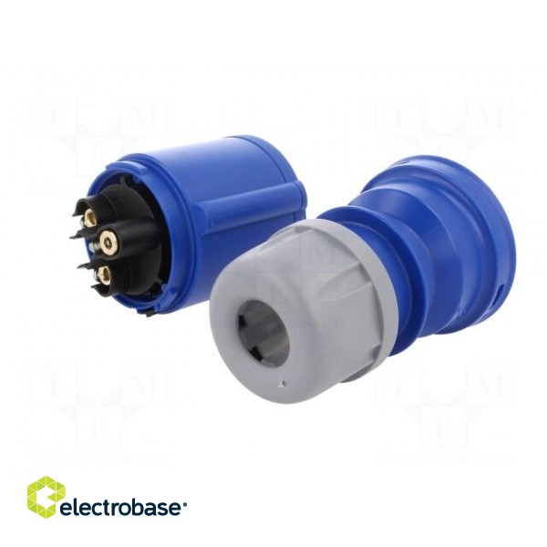 Connector: AC supply | socket | female | 32A | 230VAC | IEC 60309 | IP44 image 7