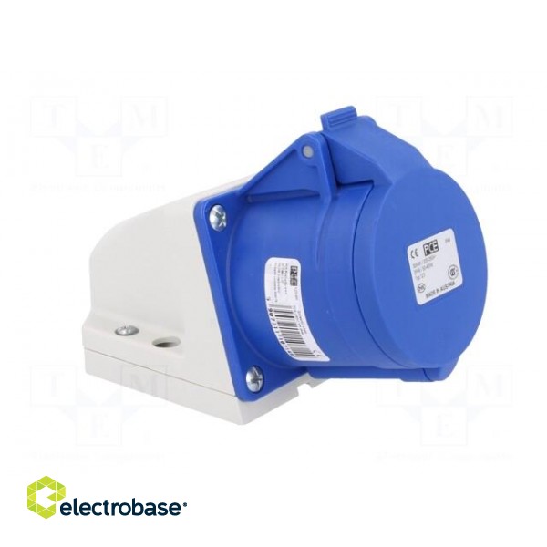 Connector: AC supply | socket | female | 32A | 230VAC | IEC 60309 | IP44 фото 8
