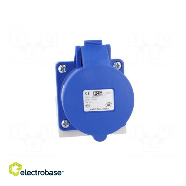 Connector: AC supply | socket | female | 32A | 230VAC | IEC 60309 | IP44 фото 9