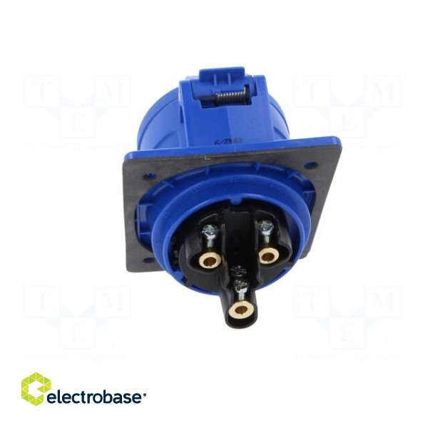 Connector: AC supply | socket | female | 32A | 230VAC | IEC 60309 | IP54 фото 5