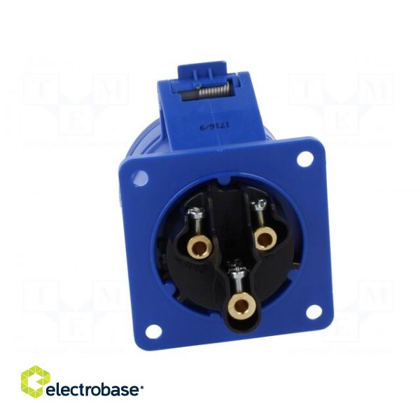 Connector: AC supply | socket | female | 32A | 230VAC | IEC 60309 | IP54 фото 5