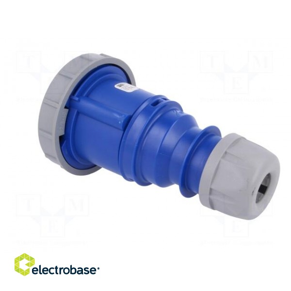 Connector: AC supply | socket | female | 32A | 230VAC | IEC 60309 | IP67 фото 4