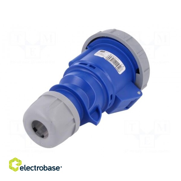 Connector: AC supply | socket | female | 32A | 230VAC | IEC 60309 | IP67 фото 6