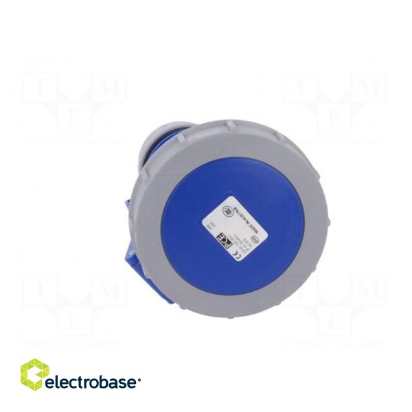 Connector: AC supply | socket | female | 32A | 230VAC | IEC 60309 | IP67 фото 9