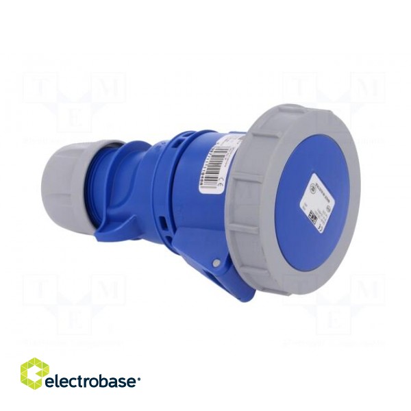 Connector: AC supply | socket | female | 32A | 230VAC | IEC 60309 | IP67 фото 8