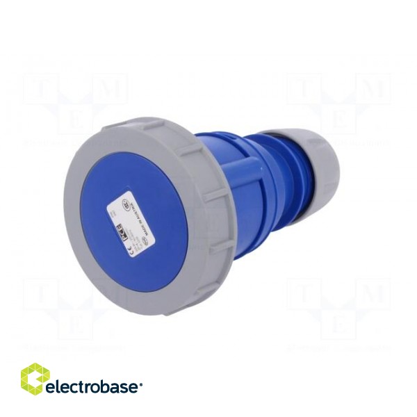 Connector: AC supply | socket | female | 32A | 230VAC | IEC 60309 | IP67 фото 2