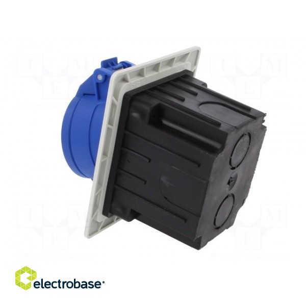 Connector: AC supply | socket | female | 32A | 400VAC | IP44,IP54 | PIN: 3 фото 4