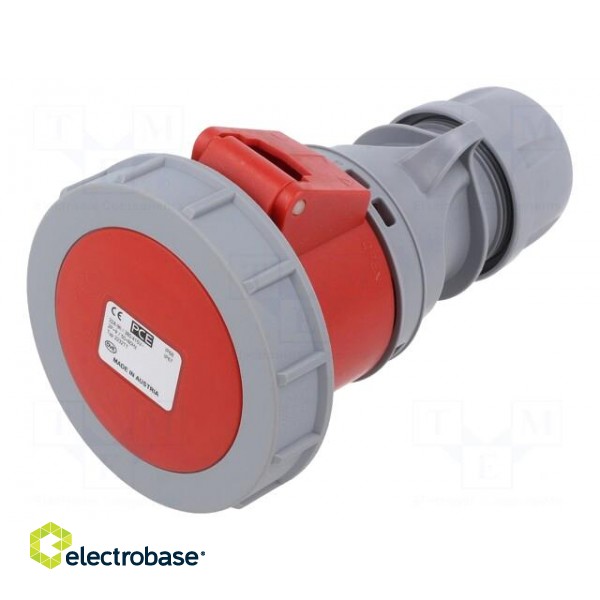 Connector: AC supply | socket | female | 32A | 415VAC | IEC 60309 | IP67 фото 1