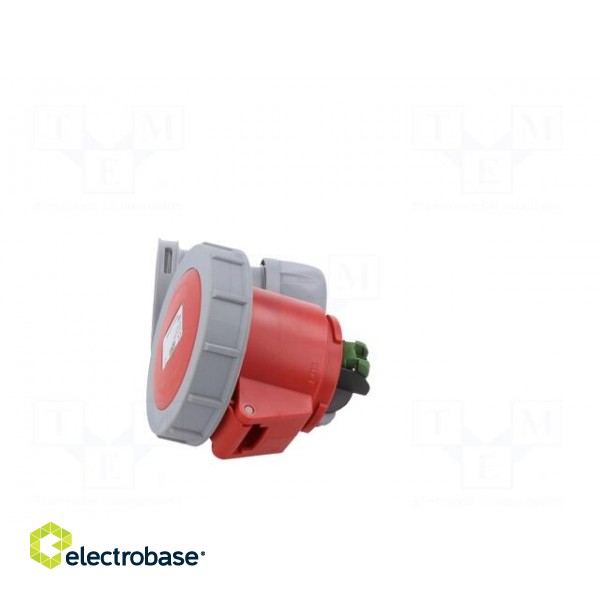 Connector: AC supply | socket | female | 32A | 415VAC | IEC 60309 | IP67 фото 4