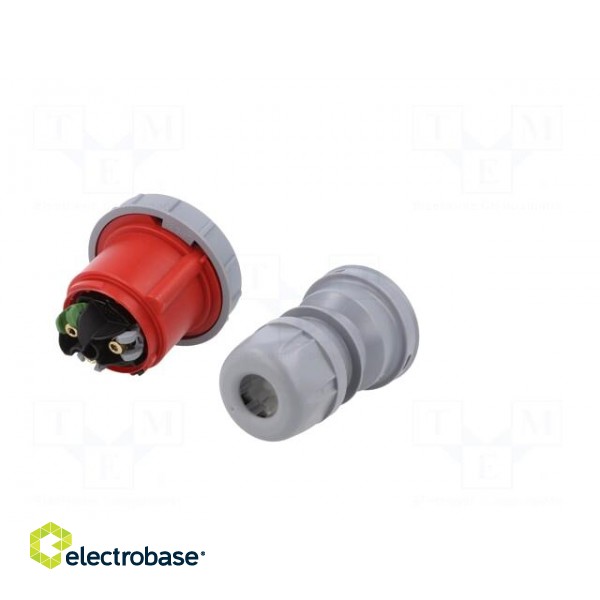 Connector: AC supply | socket | female | 32A | 415VAC | IEC 60309 | IP67 фото 7