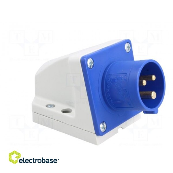 Connector: AC supply | socket | male | 16A | 230VAC | IEC 60309 | IP44 фото 8