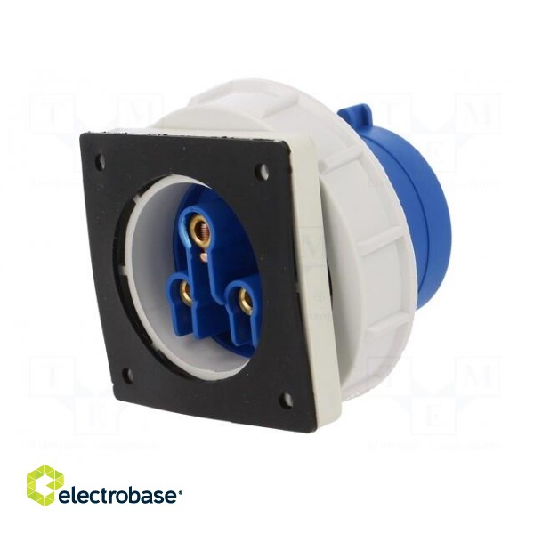 Connector: AC supply | socket | male | 32A | 400VAC | IEC 60309 | IP67 фото 6