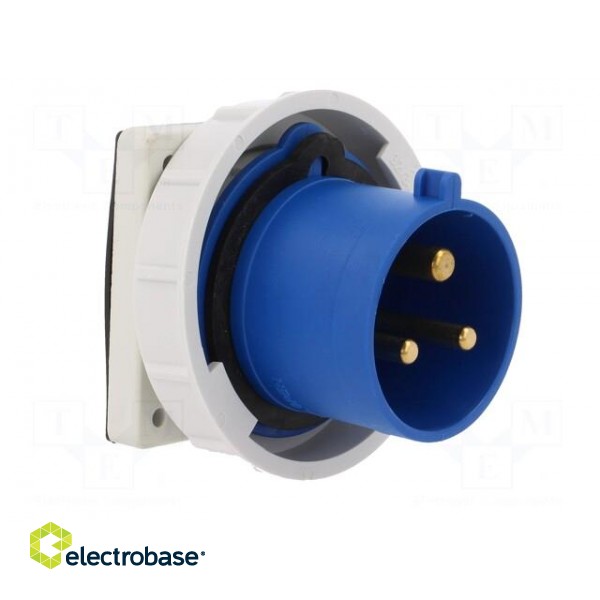 Connector: AC supply | socket | male | 32A | 400VAC | IEC 60309 | IP67 фото 8