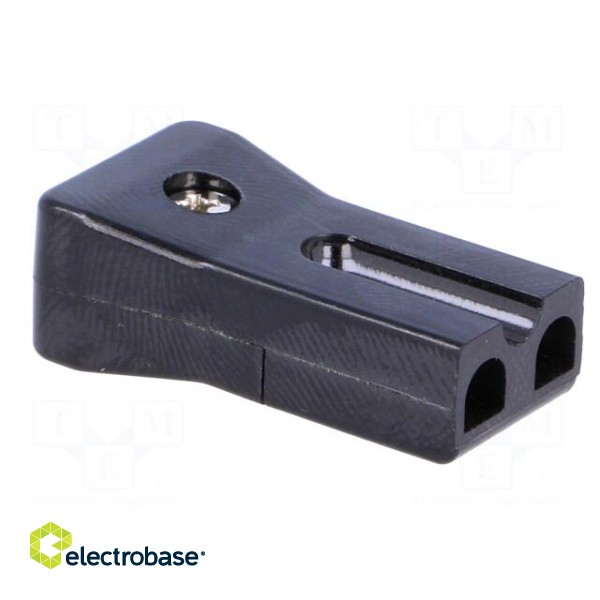 Connector: AC supply | plug | 3A | 230VAC | IEC 60320 | for cable | PIN: 2 фото 8
