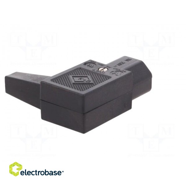 Connector: AC supply | plug | female | 10A | 250VAC | IEC 60320 | C13 (F) фото 6