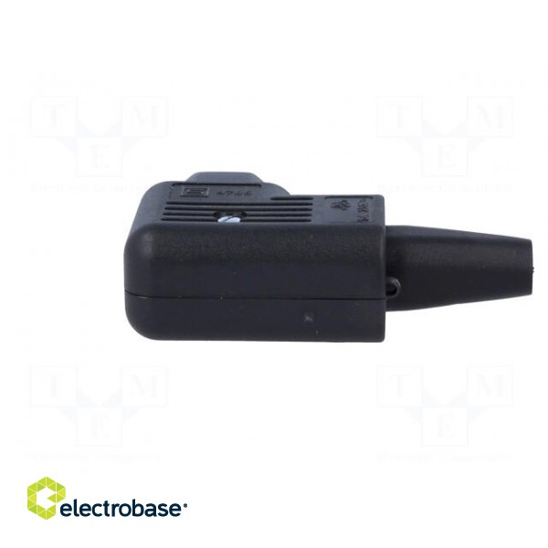Connector: AC supply | plug | female | 10A | 250VAC | IEC 60320 | C13 (F) image 5