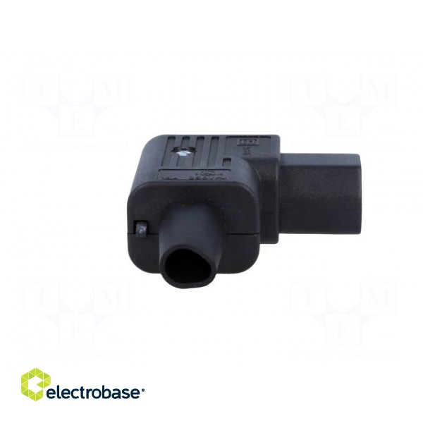 Connector: AC supply | plug | female | 10A | 250VAC | IEC 60320 | C13 (F) image 7