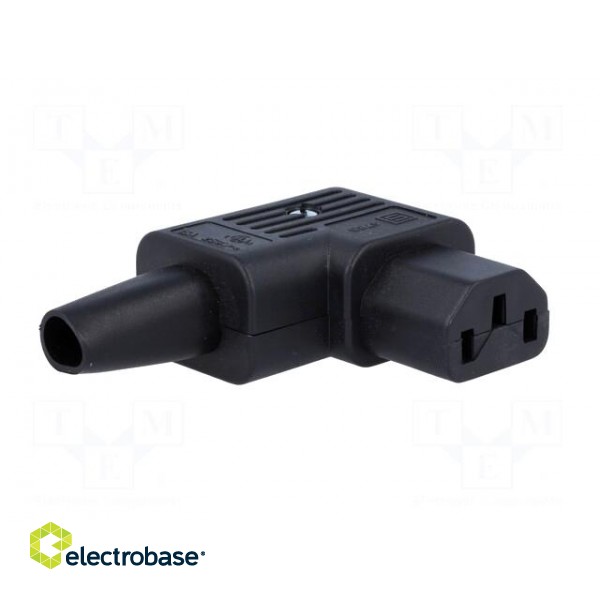 Connector: AC supply | plug | female | 10A | 250VAC | IEC 60320 | C13 (F) image 8