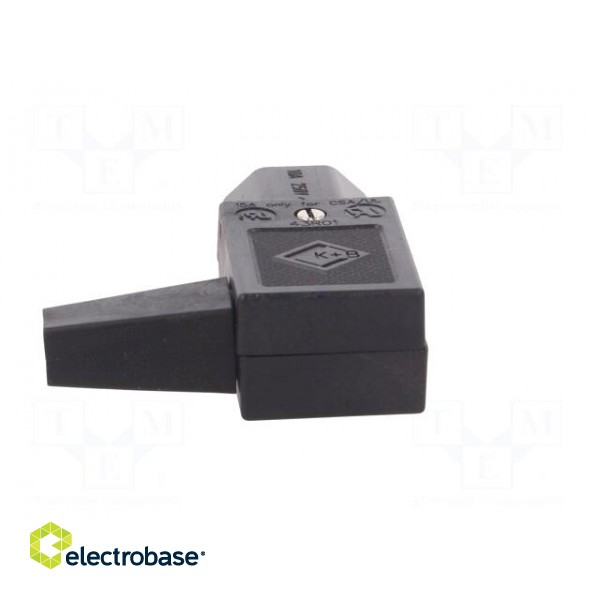 Connector: AC supply | plug | female | 10A | 250VAC | IEC 60320 | C13 (F) фото 5