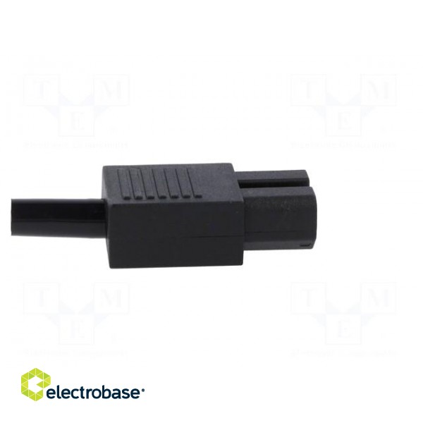 Connector: AC supply | plug | female | 10A | 250VAC | IEC 60320 | C15 image 7