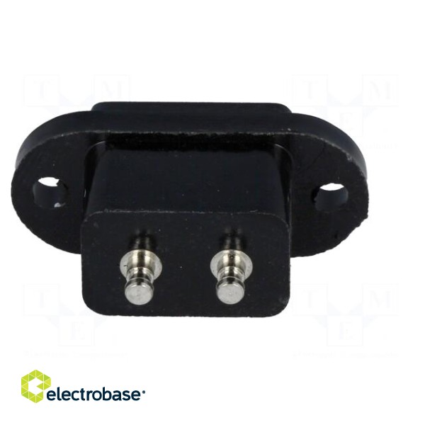 Connector: AC supply | socket | 3A | 50VAC | polarized | PIN: 2 фото 5