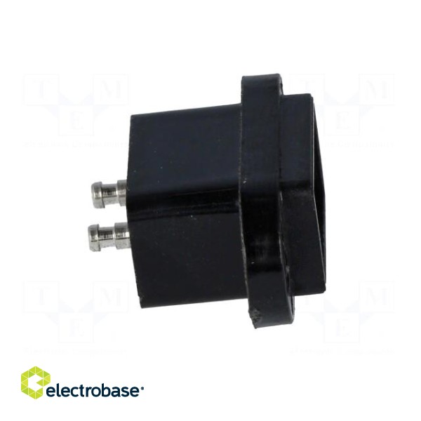 Connector: AC supply | socket | 3A | 50VAC | polarized | PIN: 2 фото 7